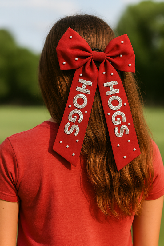 Capri Designs Beaded Bow – HOGS