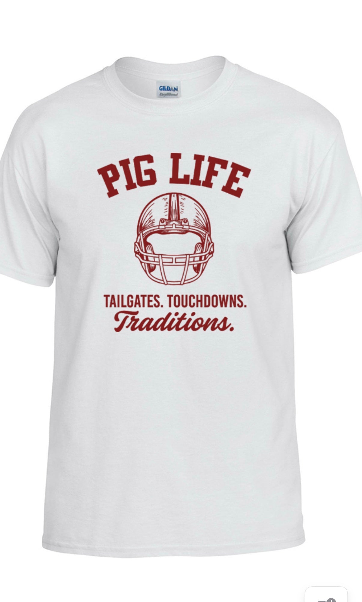 Pig Life Football - White