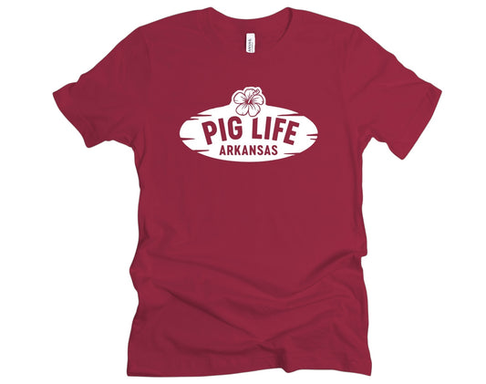 Pig Life Aloha Surf - Short Sleeve T-shirt