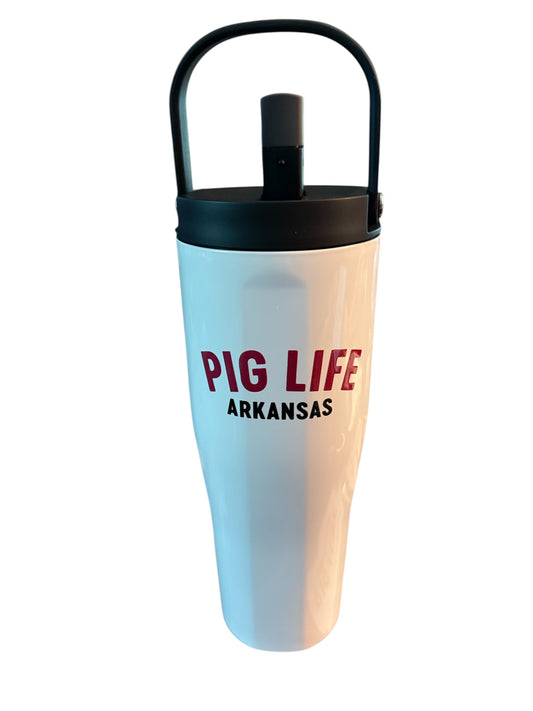 Pig Life Arkansas 30oz Corkcicle Water Bottle