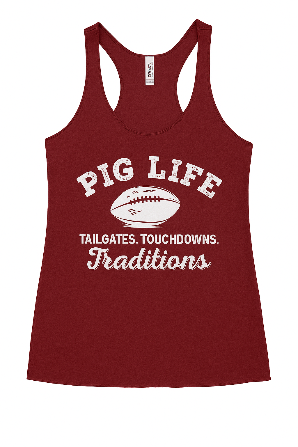 PigLife "Traditions" - Red (Racerback Tank)